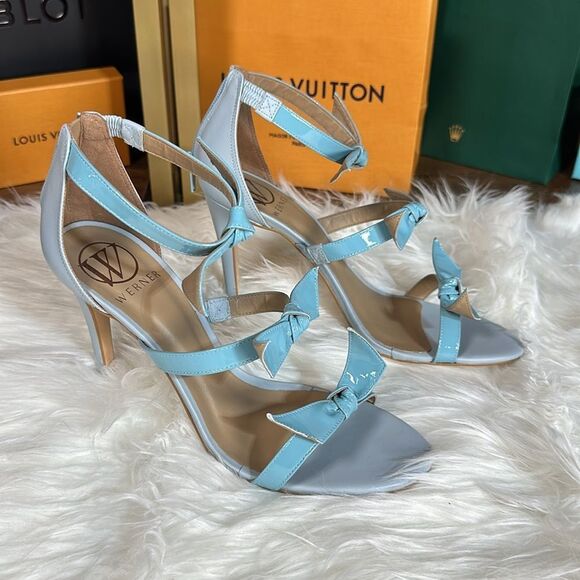 Werner Shoes - New baby blue bow heels!